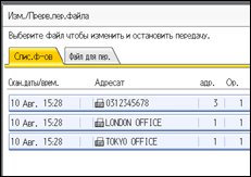 Иллюстрация экрана панели управления