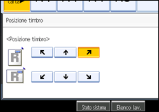 Illustrazione schermata pannello operativo