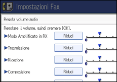 Illustrazione schermata pannello operativo