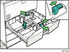 Illustrazione del vassoio carta