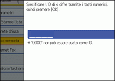 Illustrazione schermata pannello di controllo