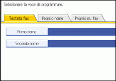 Illustrazione schermata pannello di controllo