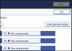 Illustrazione schermata pannello di controllo