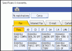 Illustrazione schermata pannello di controllo