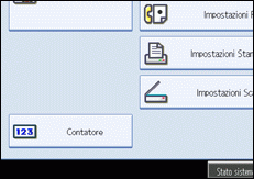 Illustrazione schermata pannello di controllo