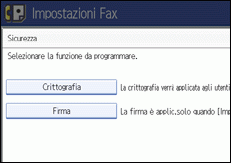 Illustrazione schermata pannello di controllo