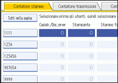 Illustrazione schermata pannello di controllo