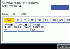 Illustrazione schermata pannello di controllo