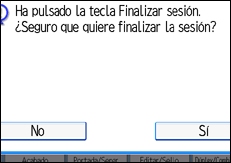 Ilustraci&oacute;n de la pantalla del panel de funcionamiento