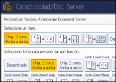 Ilustración del panel de operaciones