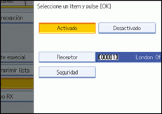 Ilustración del panel de operaciones