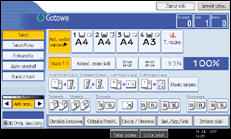 Ilustracja ekranu panela operacyjnego