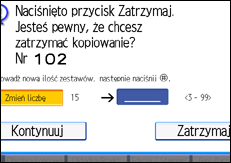 Ilustracja ekranu panela operacyjnego