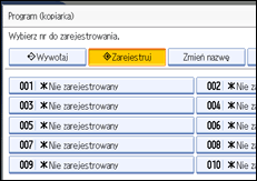 Ilustracja ekranu panela operacyjnego