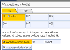 Ilustracja ekranu panela operacyjnego