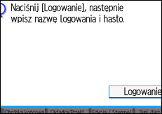 Ilustracja przedstawia ekran panelu operacyjnego