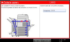 Ilustracja ekranu panela operacyjnego