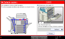 Ilustracja ekranu panela operacyjnego