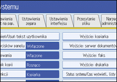 ilustracja ekranu panelu operacyjnego
