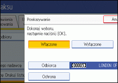 ilustracja ekranu panelu operacyjnego
