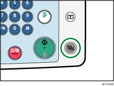 Иллюстрация кнопки упрощенного дисплея