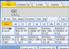 Ilustraci&oacute;n de la pantalla del panel de operaciones