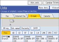Ilustraci&oacute;n de la pantalla del panel de operaciones