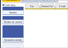 Ilustración de la pantalla del panel de operaciones