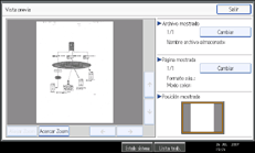 Ilustración del panel de operaciones