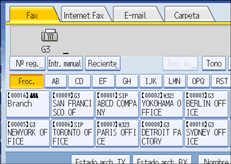 Ilustraci&oacute;n de la pantalla del panel de operaciones