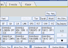 ��lem paneli ekran &ccedil;izimi