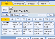 ��lem paneli ekran &ccedil;izimi