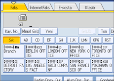 ��lem paneli ekran &ccedil;izimi