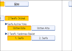 ��lem paneli ekran &ccedil;izimi