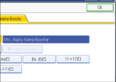 ��lem paneli ekran &ccedil;izimi