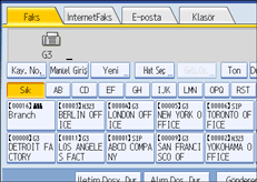 ��lem paneli ekran &ccedil;izimi