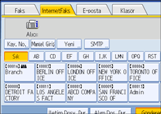 ��lem paneli ekran &ccedil;izimi