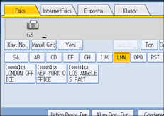 ��lem paneli ekran &ccedil;izimi