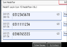 ��lem paneli ekran &ccedil;izimi