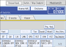 ��lem paneli ekran &ccedil;izimi