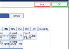 ��lem paneli ekran &ccedil;izimi