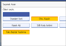 ��lem paneli ekran &ccedil;izimi