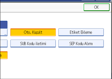 ��lem paneli ekran &ccedil;izimi