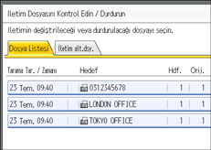 ��lem paneli ekran &ccedil;izimi