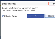 ��lem paneli ekran &ccedil;izimi