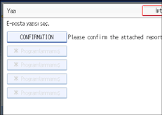 ��lem paneli ekran &ccedil;izimi