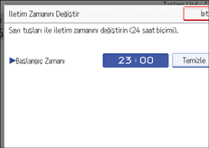 ��lem paneli ekran &ccedil;izimi