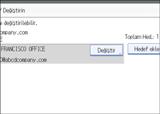 ��lem paneli ekran &ccedil;izimi