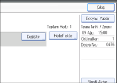��lem paneli ekran &ccedil;izimi