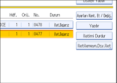 ��lem paneli ekran &ccedil;izimi